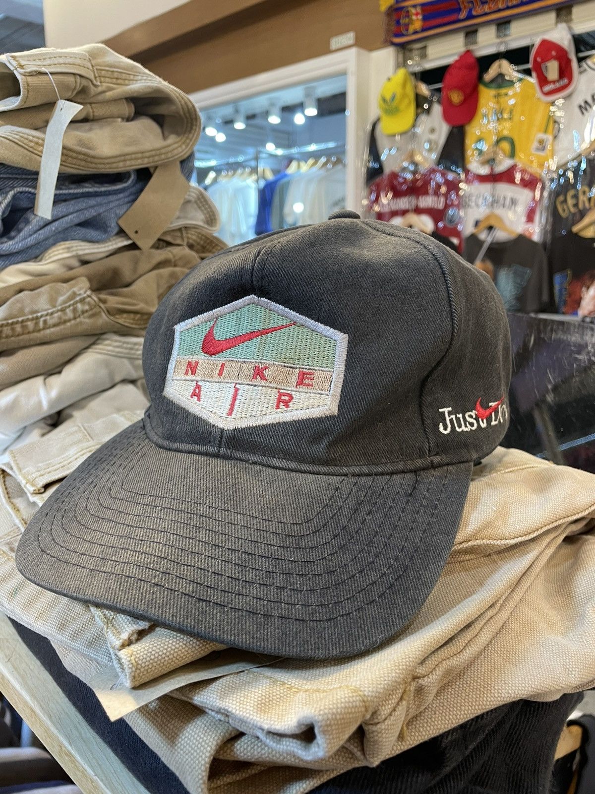 Rare Vintage Nike Air Spell Out Cap