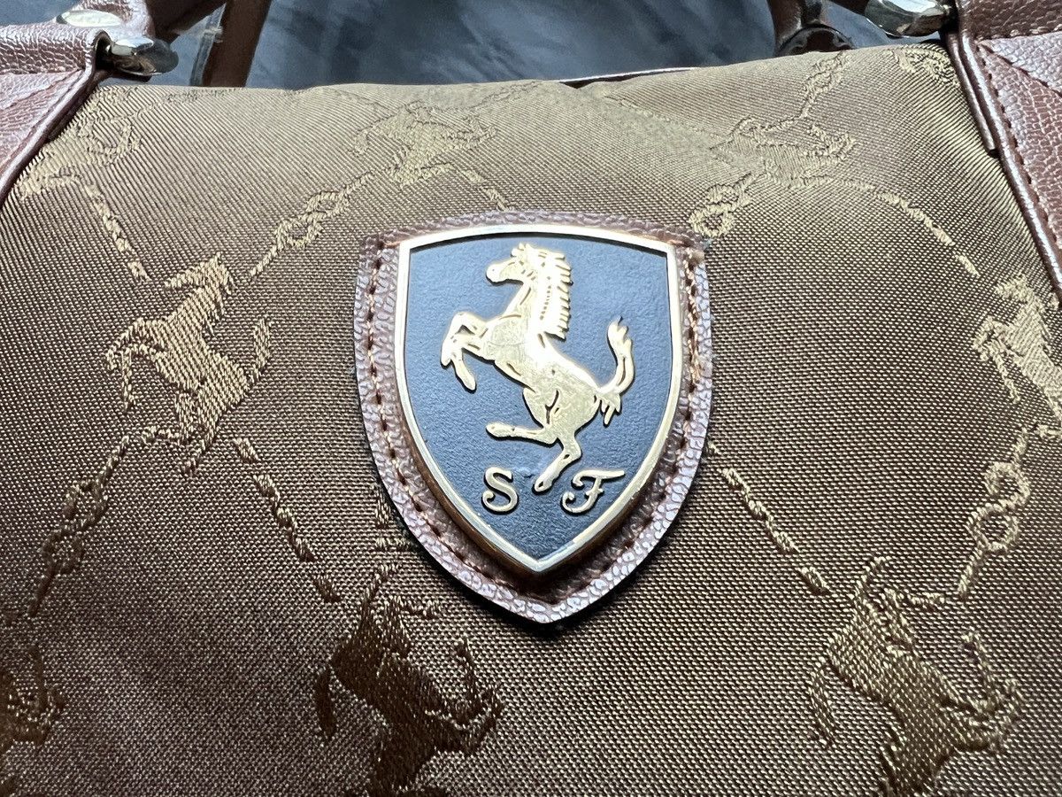 Ferrari Ferrari : Medium Barrel Bag Monogram Pattern Size ONE SIZE - 4 Thumbnail