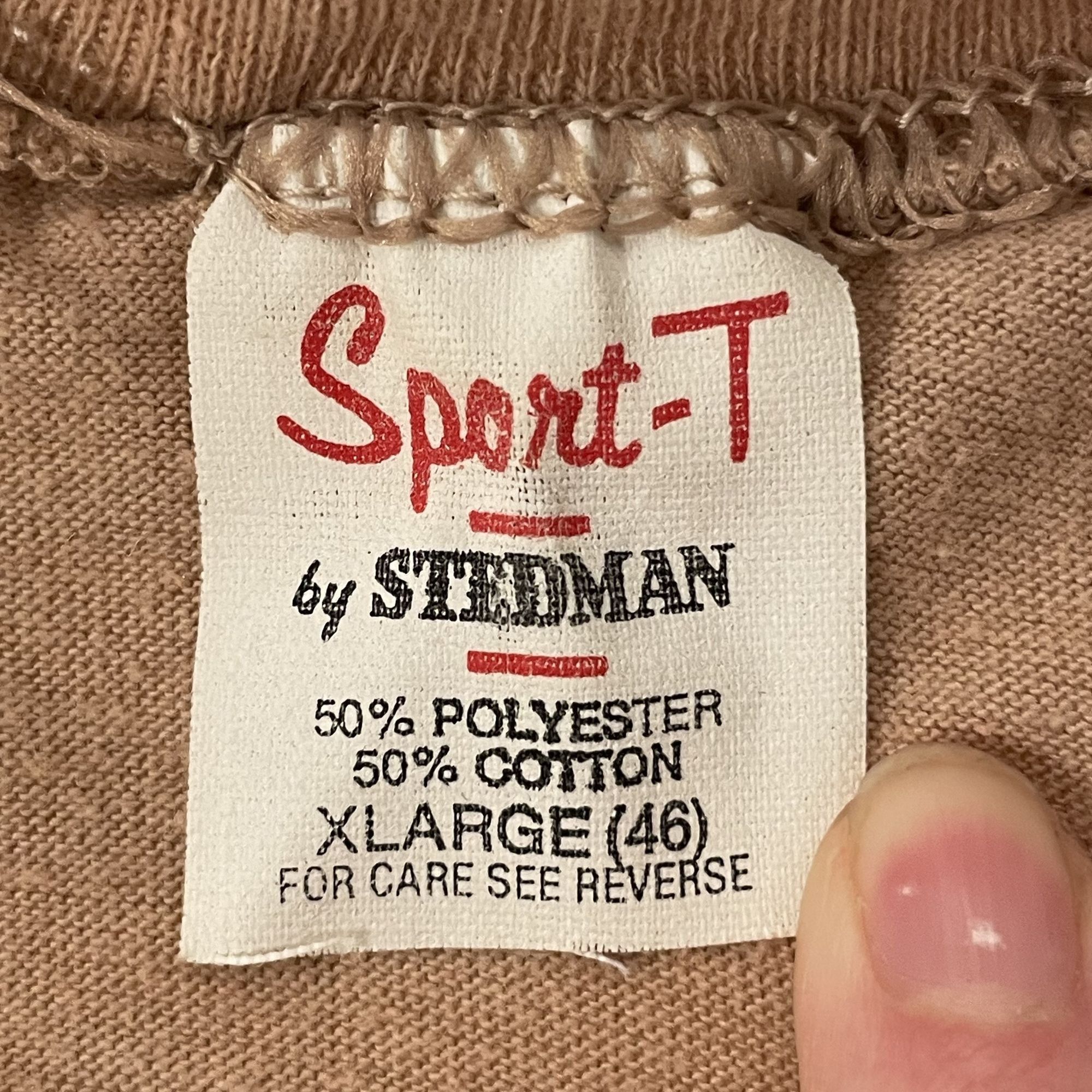 Other Vtg Stedman Sport T SEXY Senior Citizen 1979 Glitter Shirt Size US XL / EU 56 / 4 - 5 Thumbnail