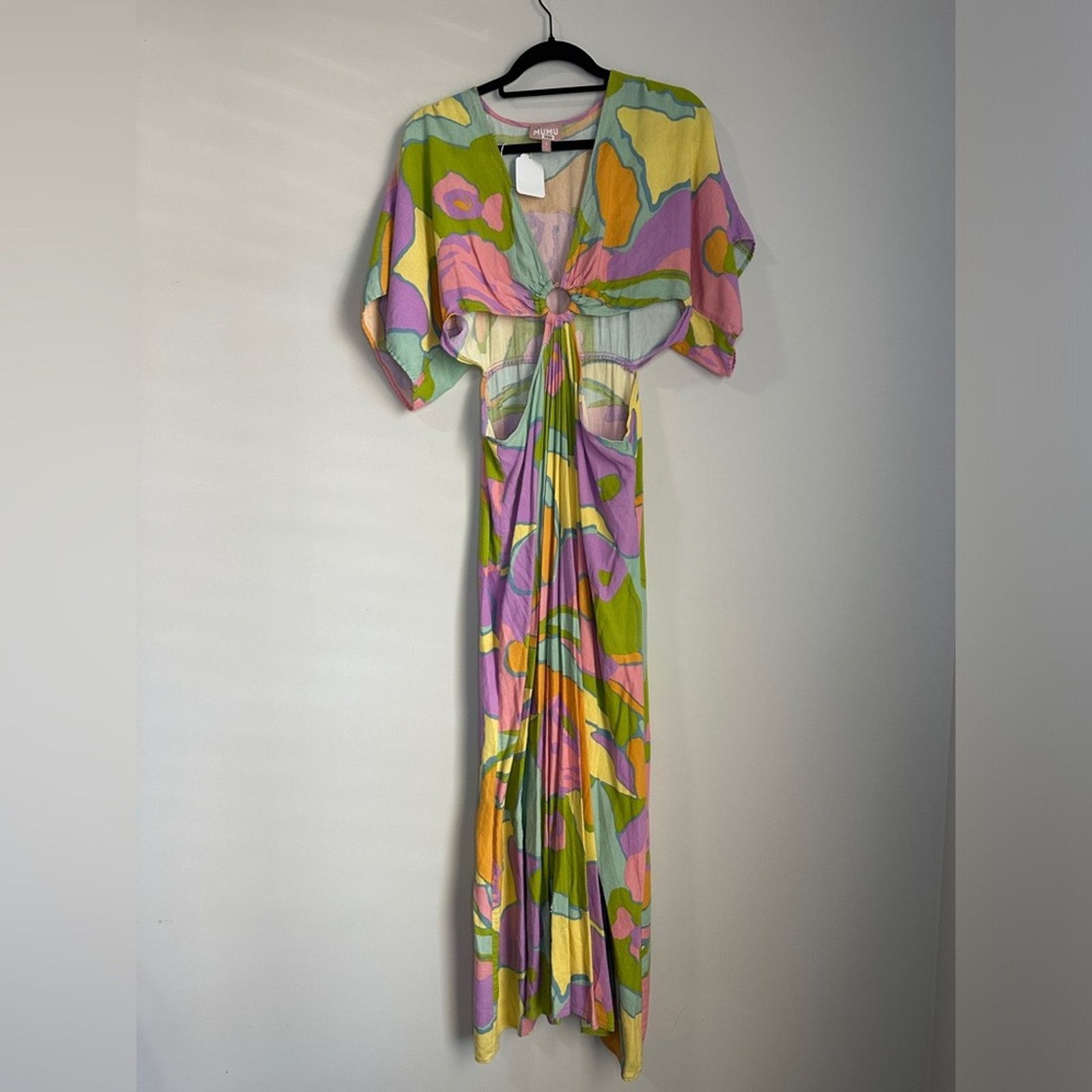 Show Me Your MuMu Show Me Your Mumu Dana Summer Sorbet Cut Out Maxi Dress Size S / US 4 / IT 40 - 7 Thumbnail