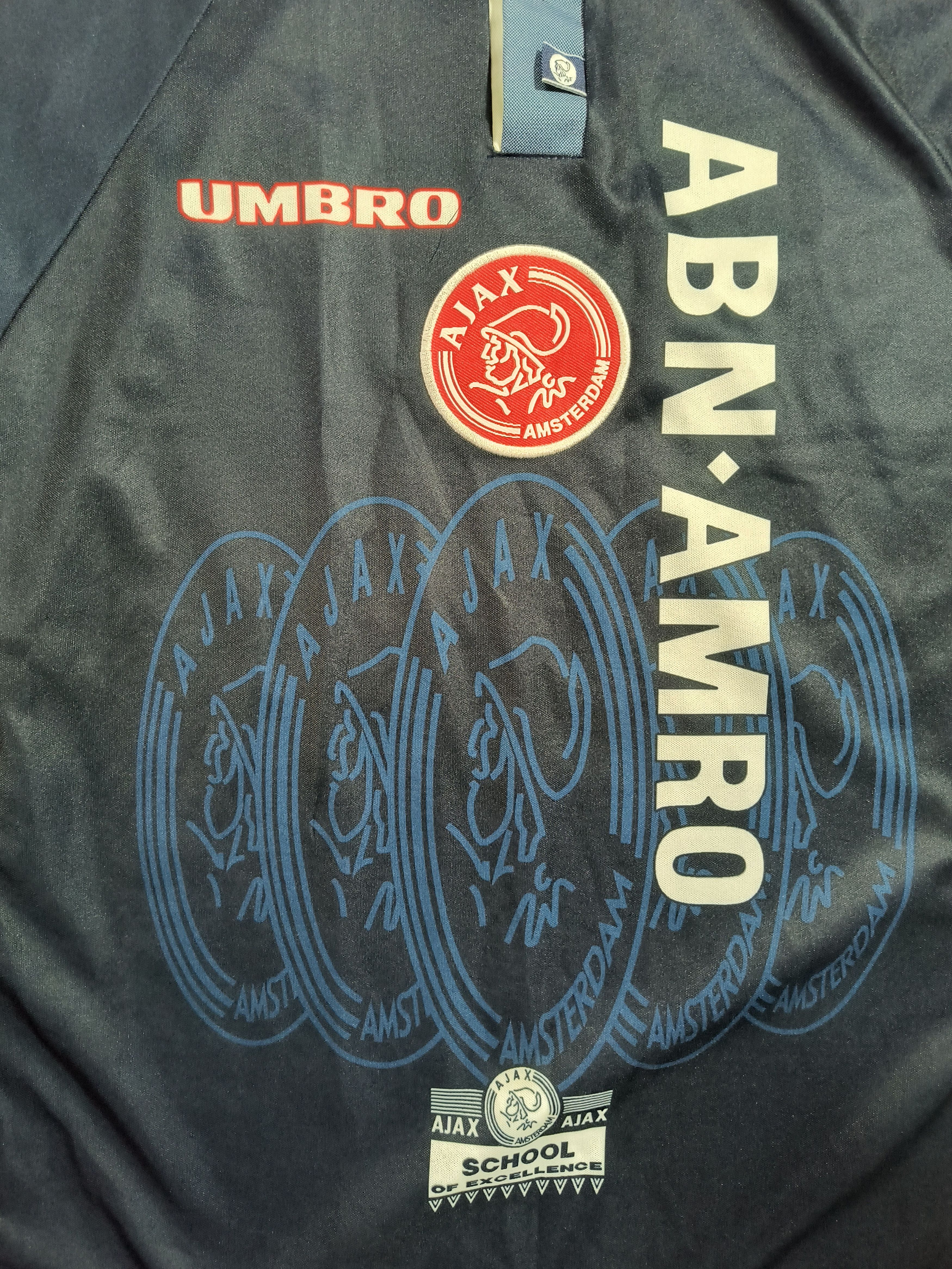 Umbro VNDS Vintage Umbro Ajax Amsterdam away jersey 1996 Size US XL / EU 56 / 4 - 2 Thumbnail