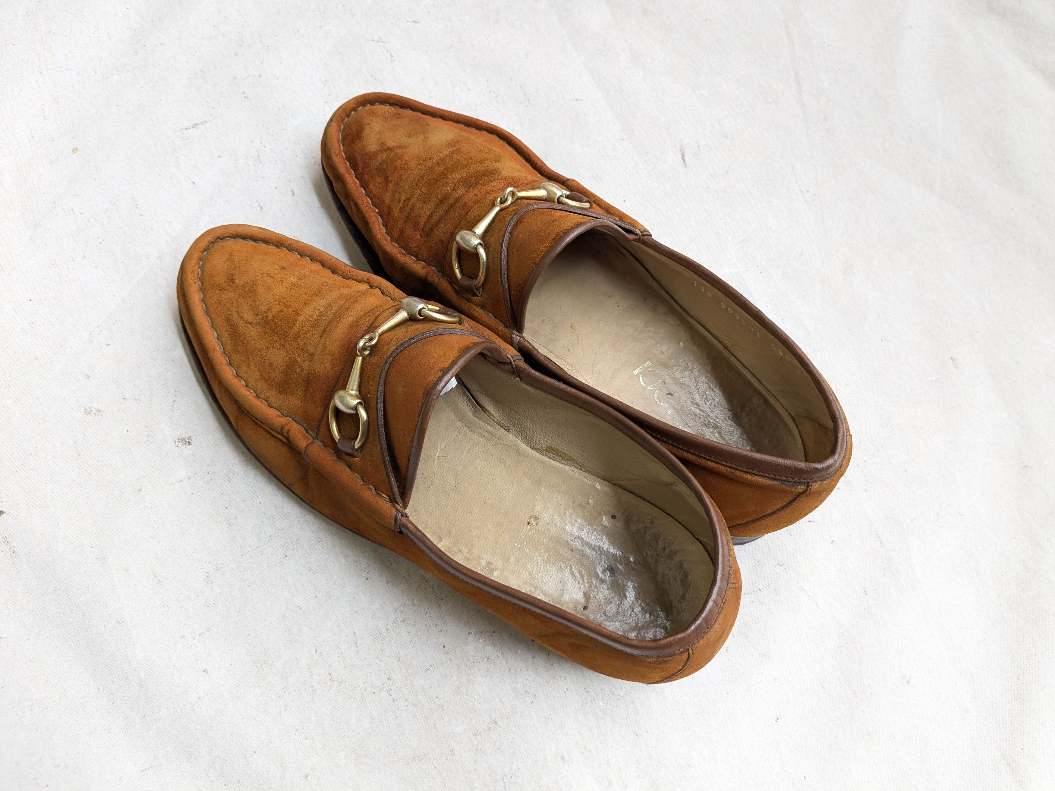 Gucci Gucci Horsebit Loafers Brown Suede 10 Size US 10 / EU 43 - 11 Thumbnail