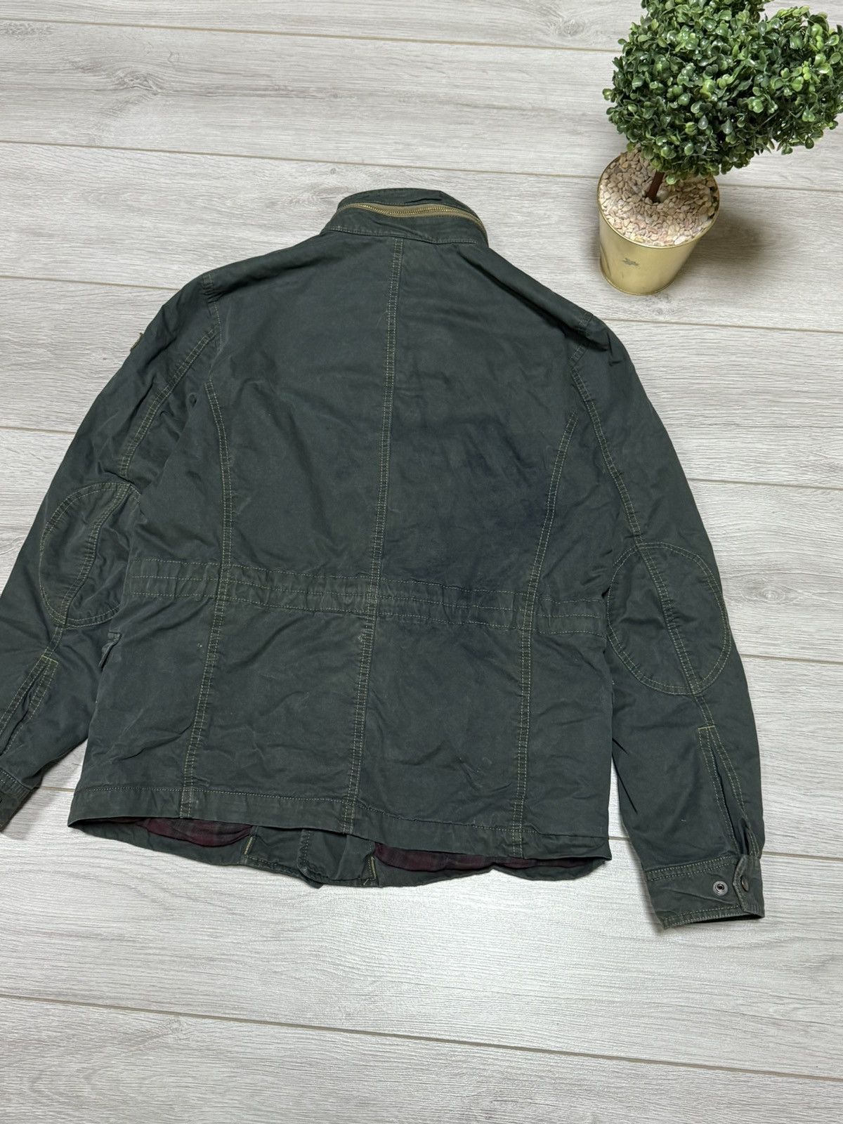 Diesel Diesel military zip buttons jacket washed Size US L / EU 52-54 / 3 - 8 Thumbnail