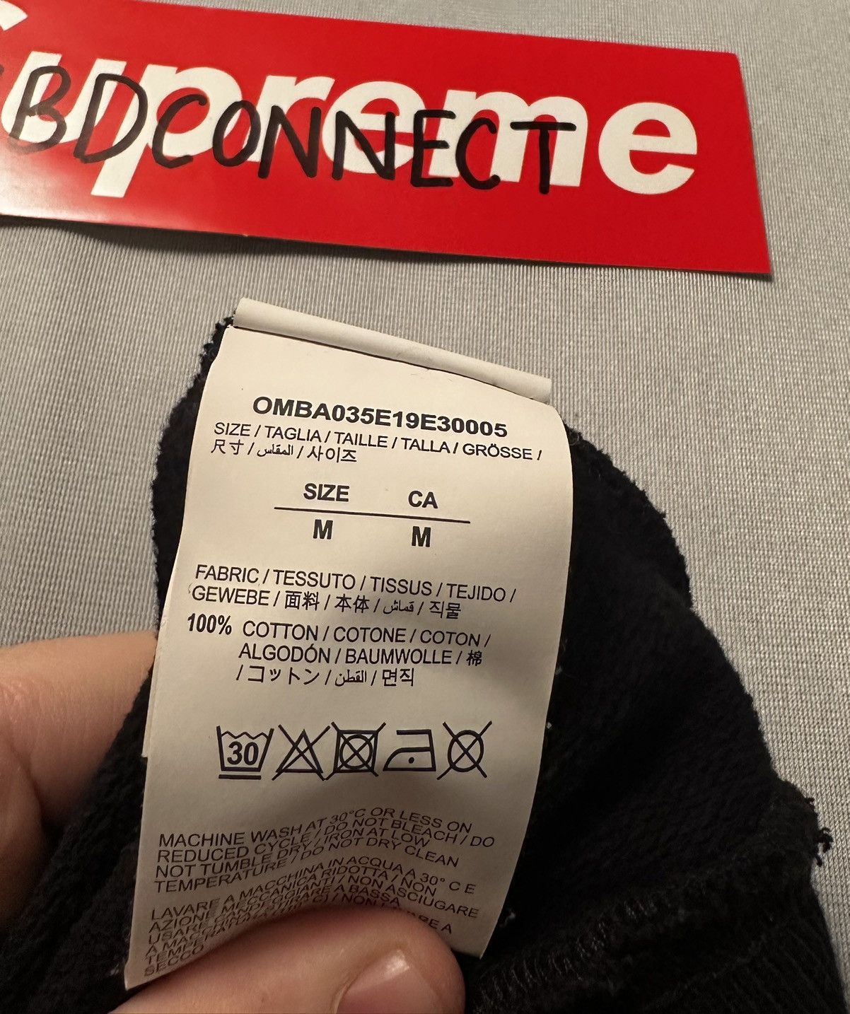 Off-White × Virgil Abloh Off-White x Virgil Abloh “INCOMPIUTO” Sweatshirt Size US M / EU 48-50 / 2 - 9 Thumbnail
