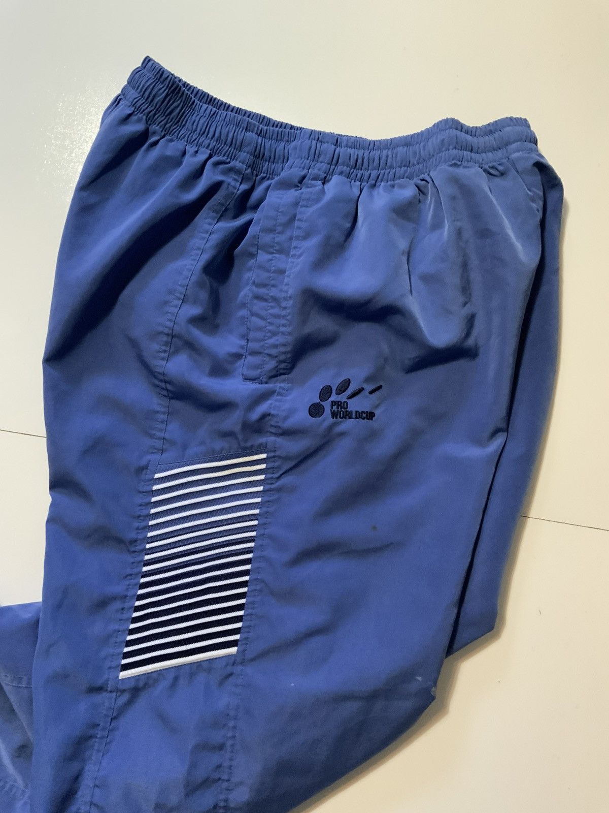Vintage Vintage Pro World Cup Korea Windbreaker Jogger Track Pants Size US 34 / EU 50 - 12 Thumbnail