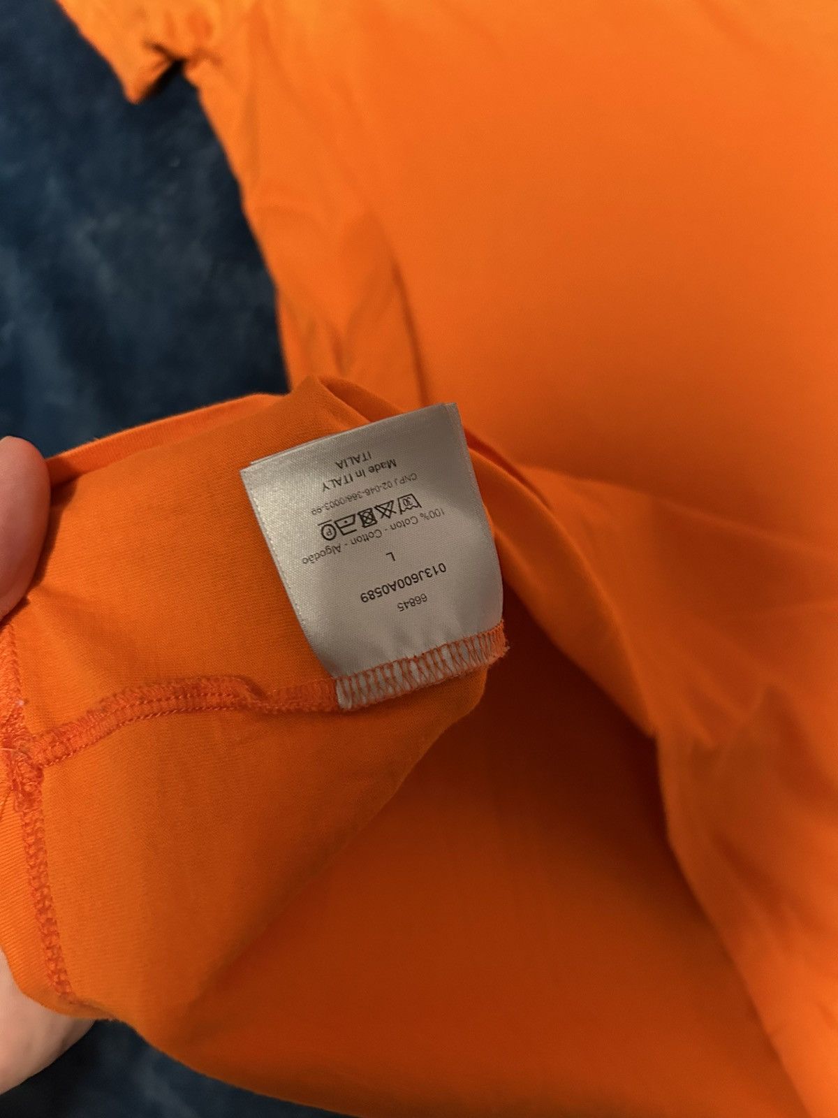 Dior Dior CD tee orange Size US L / EU 52-54 / 3 - 5 Thumbnail
