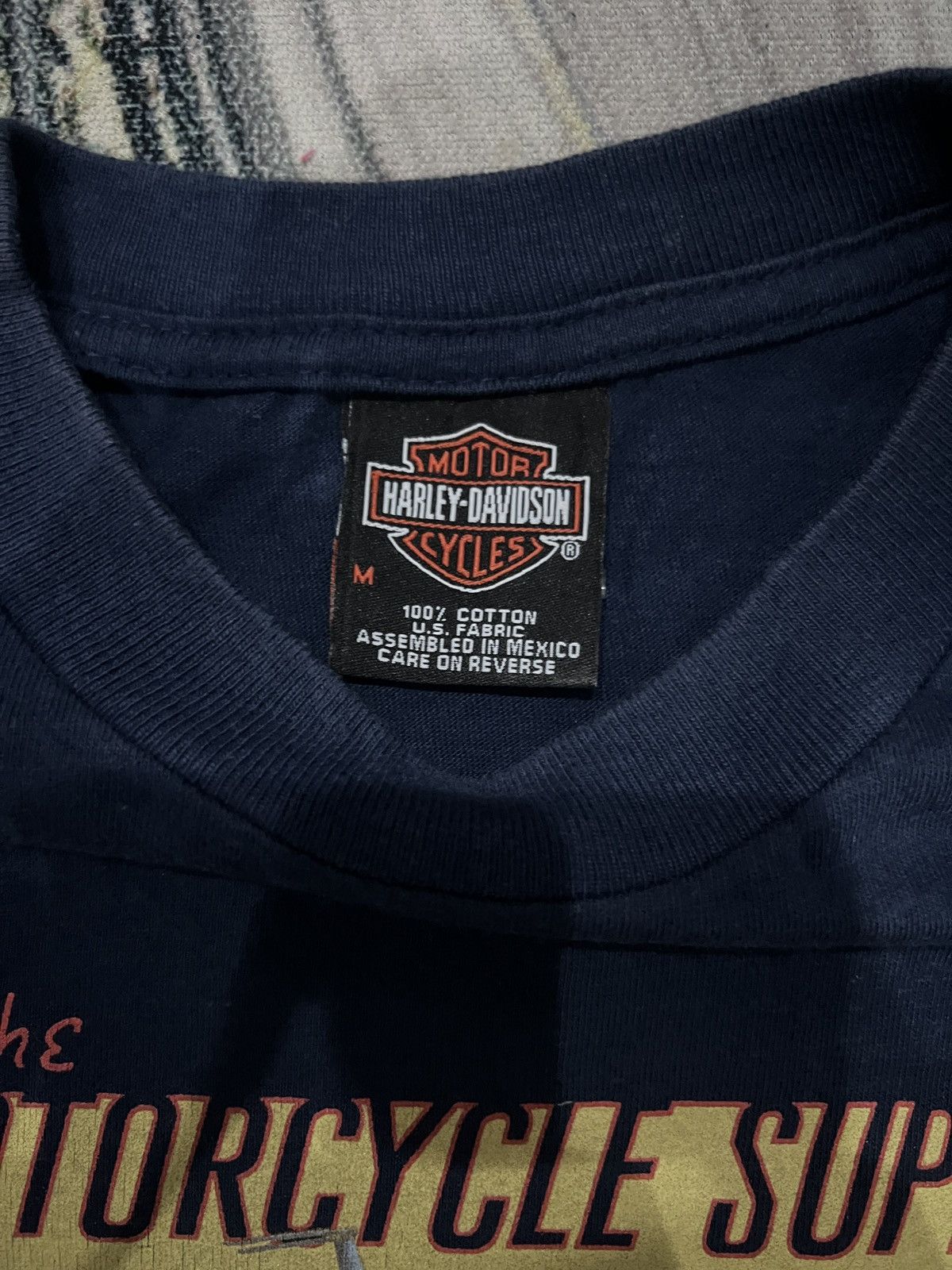 Harley Davidson Vintage Harley-Davidson “The Motorcycle Supreme” Graphic Tee Size US M / EU 48-50 / 2 - 4 Thumbnail