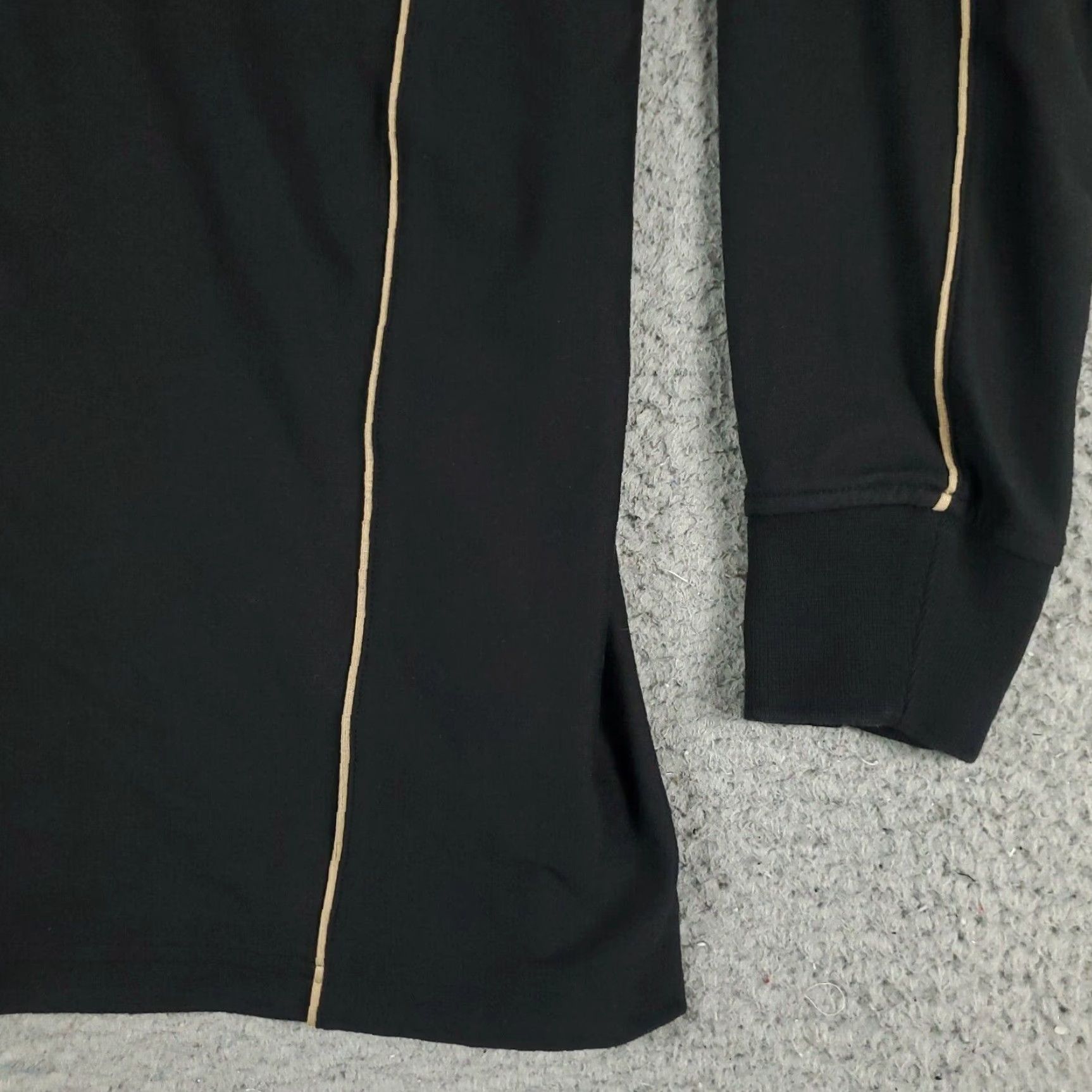 Vintage Zero Restriction Sweater Mens Medium Black 1/4 Zip Up Pullover Sweatshirt Size US M / EU 48-50 / 2 - 4 Thumbnail