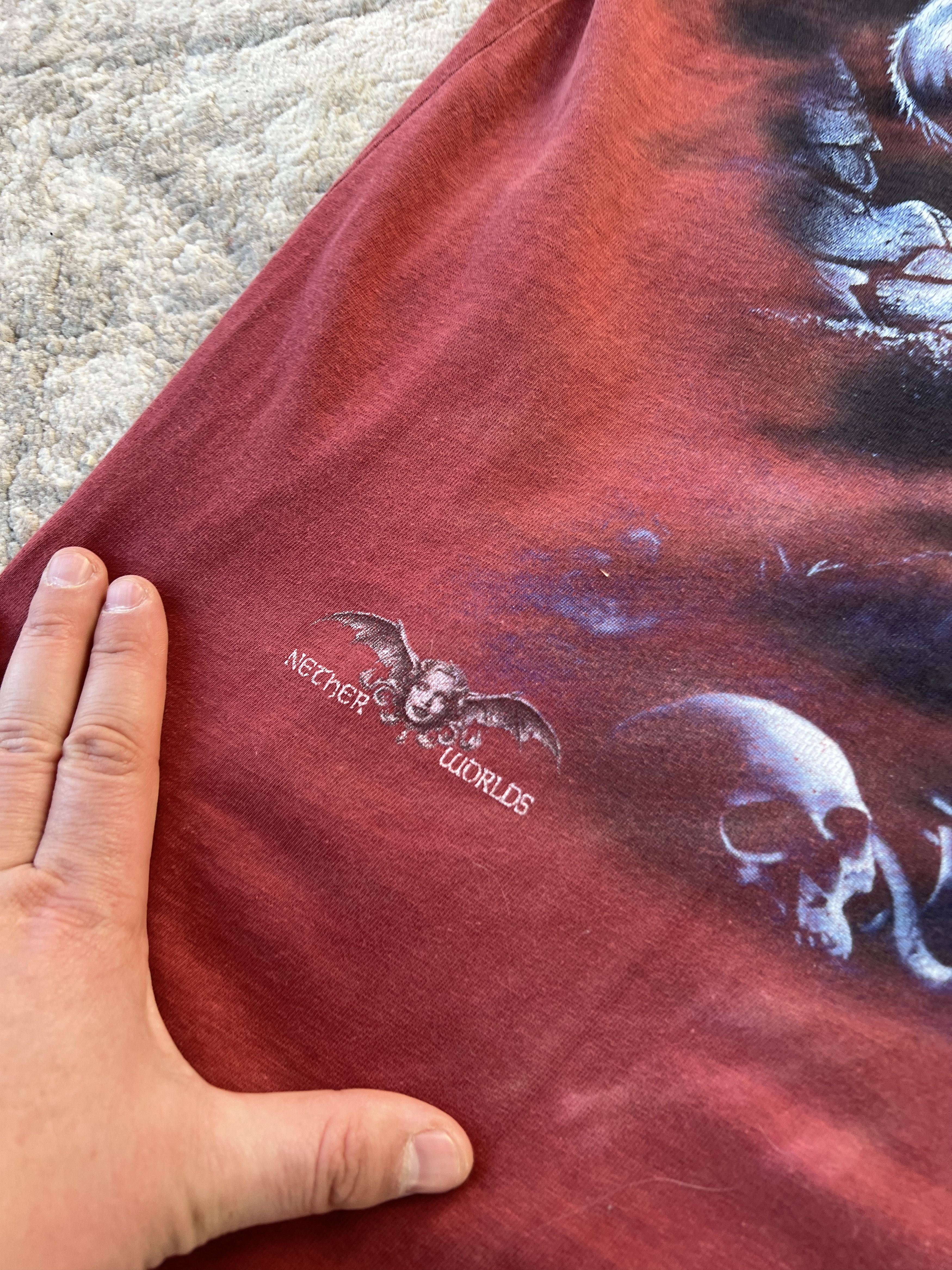 Vintage Vintage Wolf Skulls Tee Size US XXL / EU 58 / 5 - 3 Thumbnail