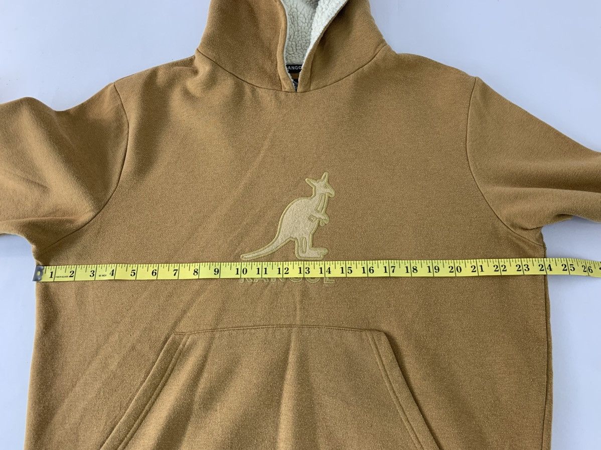Kangol Kangol Big Logo Padded Sherpa Inner Pullover Hoodies Size US L / EU 52-54 / 3 - 9 Thumbnail