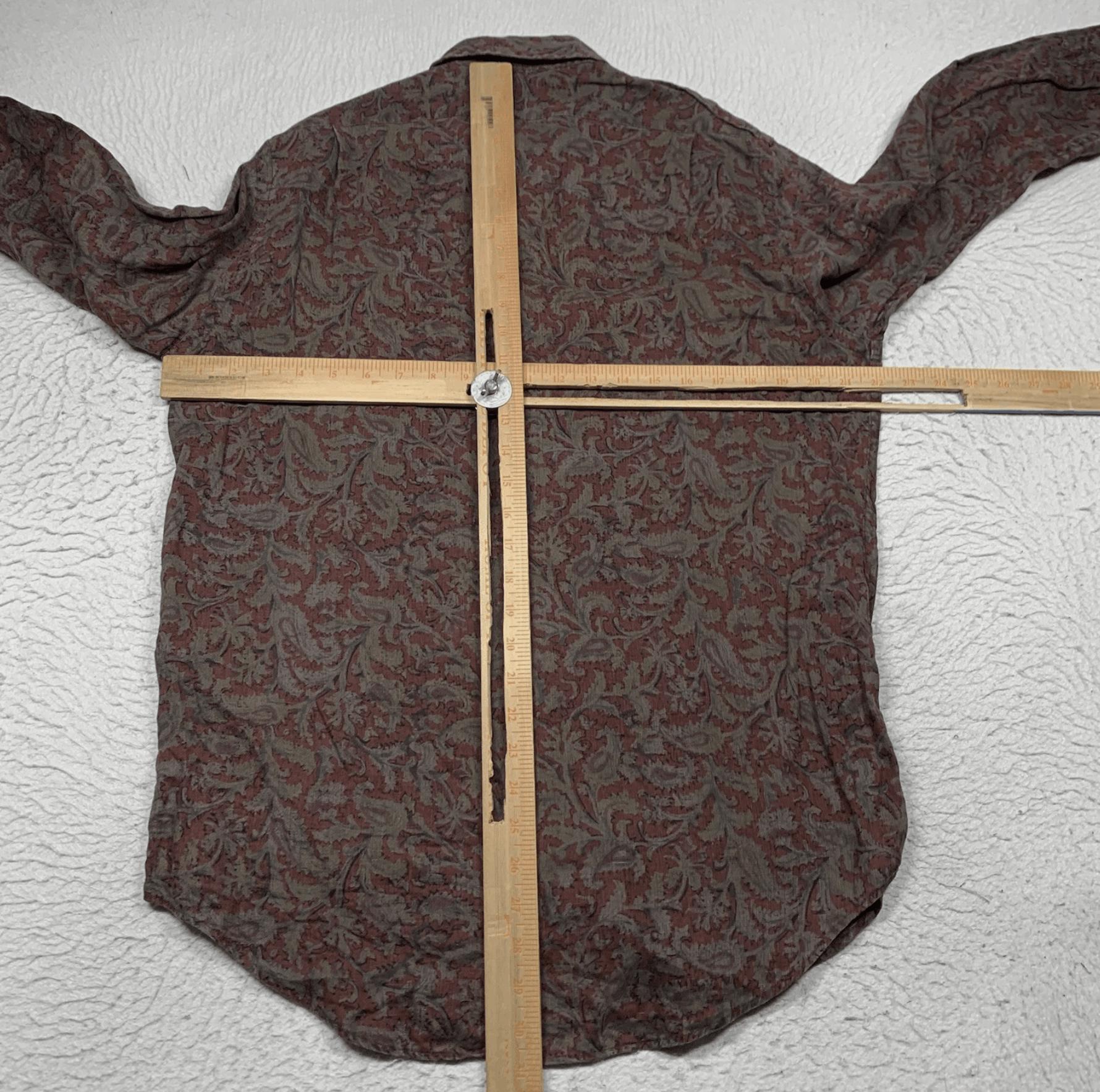 Polo Ralph Lauren VTG Polo Ralph Lauren Paisley Shirt Linen Epaulettes Medium Size US M / EU 48-50 / 2 - 10 Thumbnail