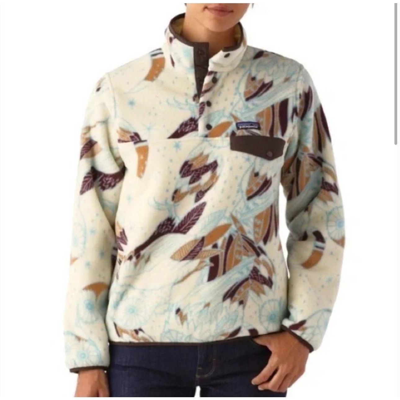 Patagonia Rare Patagonia Synchilla Snap-T Fleece Harvest Moon - Small Size S / US 4 / IT 40 - 1 Thumbnail