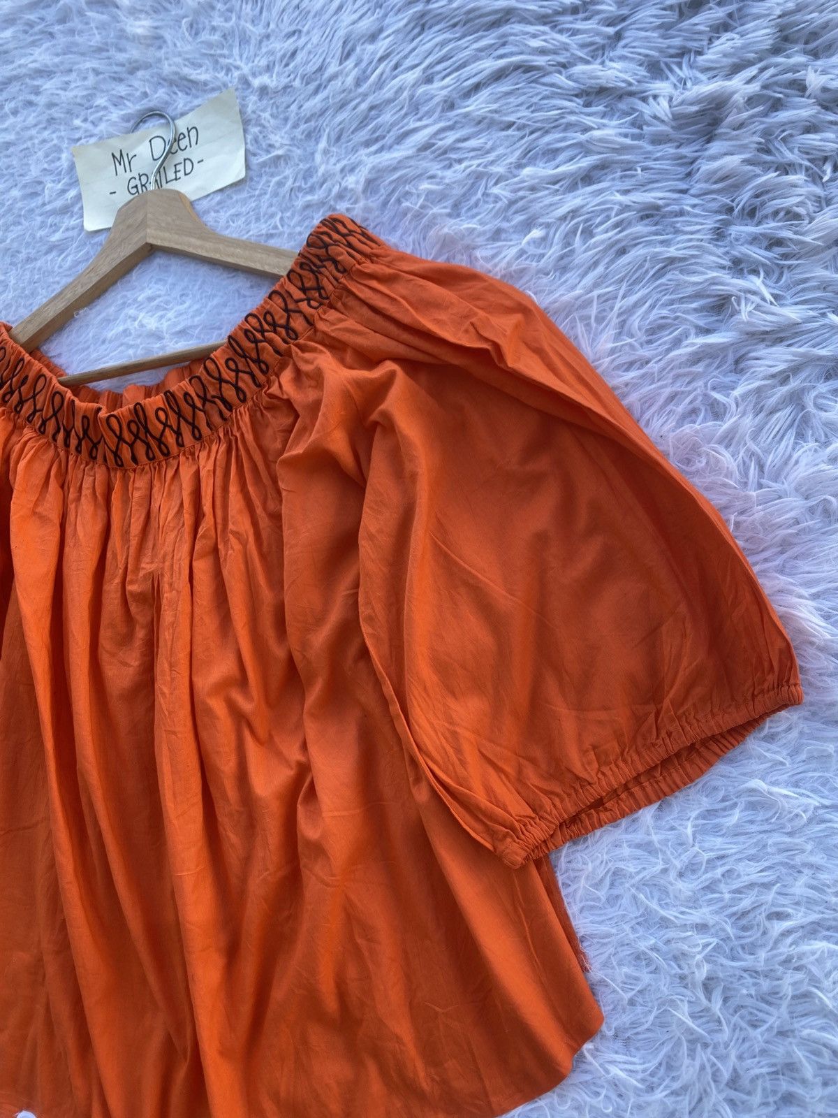 Christian Dior Monsieur Rare Christian Dior Off Shoulder Top Blouse Size M / US 6-8 / IT 42-44 - 8 Thumbnail