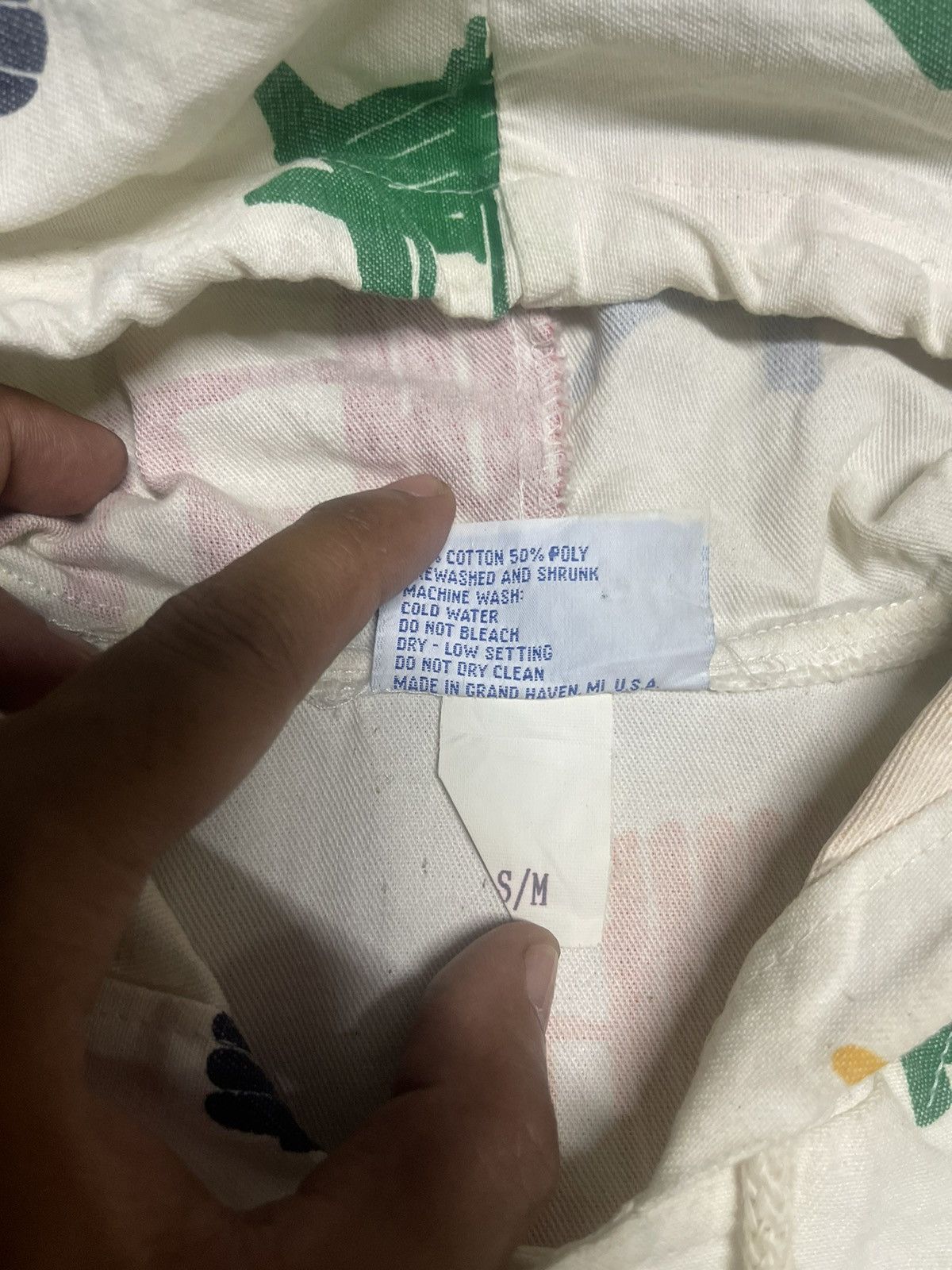 Japanese Brand Michigan Rag Co. Jacket Adirondack Chair Print, Snap Closure Size US L / EU 52-54 / 3 - 4 Thumbnail