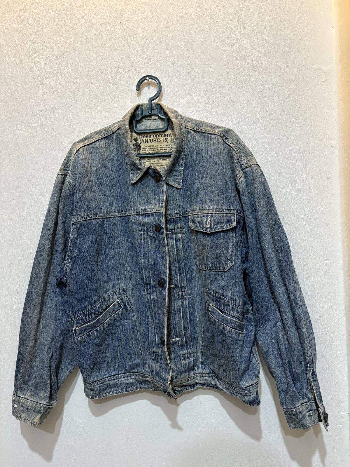 Vintage 2000s Development Bobson Co Denim Jacket Size US L / EU 52-54 / 3 - 1 Thumbnail