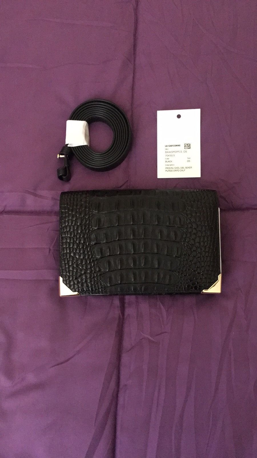 Alexander Wang NWT Alexander Wang Prisma Double Biker Leather Crossbody Bag Size ONE SIZE - 3 Thumbnail