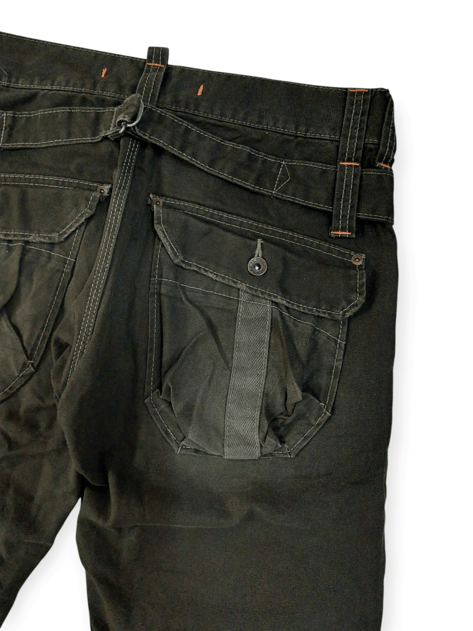 Edwin Edwin Exclusive Baggy Style Buckle Back Denim Size US 31 - 12 Thumbnail