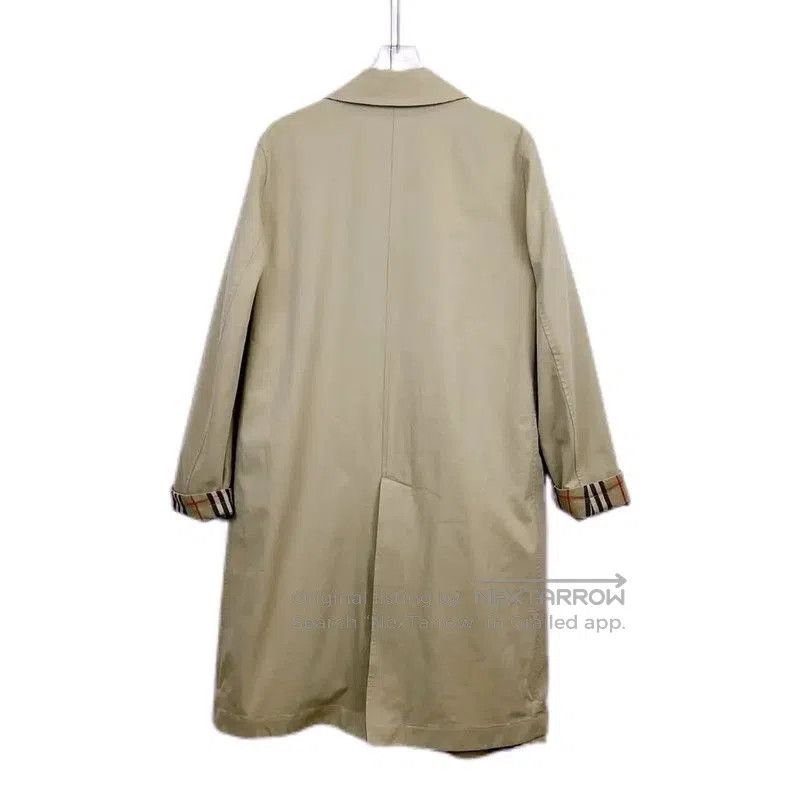 Burberry Burberry Khaki Cotton Mid-Length Trench Coat. Size S / US 4 / IT 40 - 2 Thumbnail