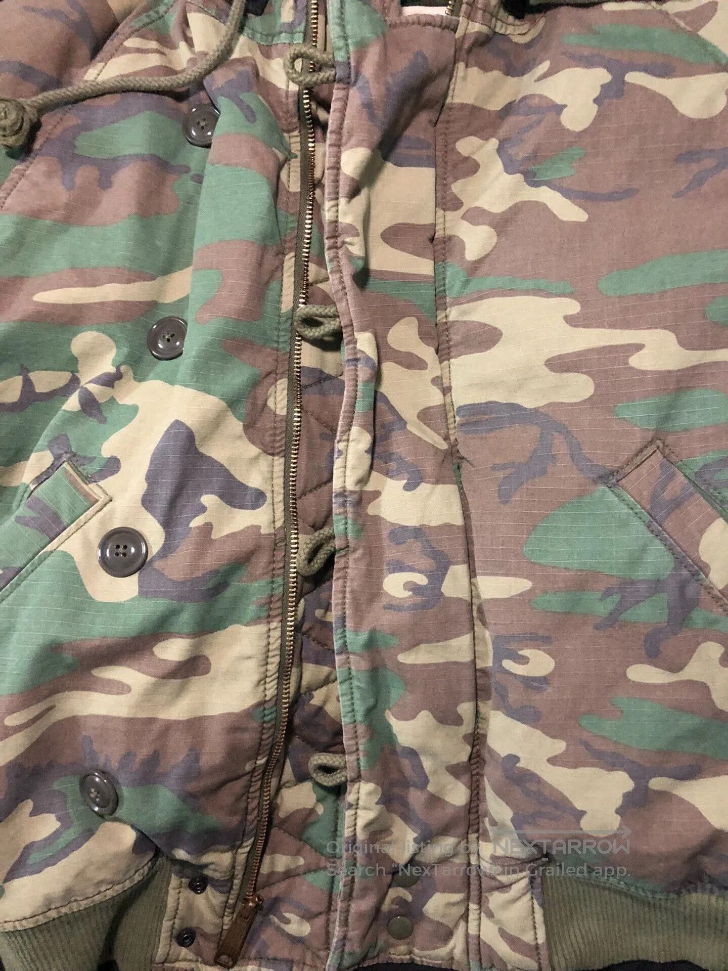 Vintage vintage camo n2b bomber jacket. Size US M / EU 48-50 / 2 - 4 Thumbnail