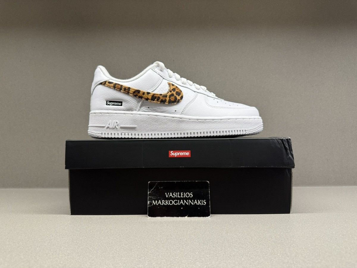 GOODENOUGH × Nike × Supreme Nike Air Force 1 Low Supreme GOODENOUGH Size US 8.5 / EU 41-42 - 1 Thumbnail