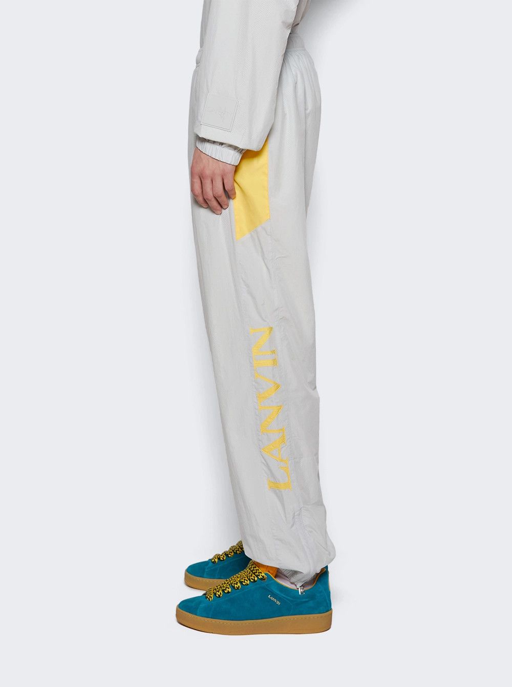 Lanvin o1mle0426 Nylon Sweatpants & Jogging Pans in Gray Size US 38 / EU 54 - 4 Thumbnail