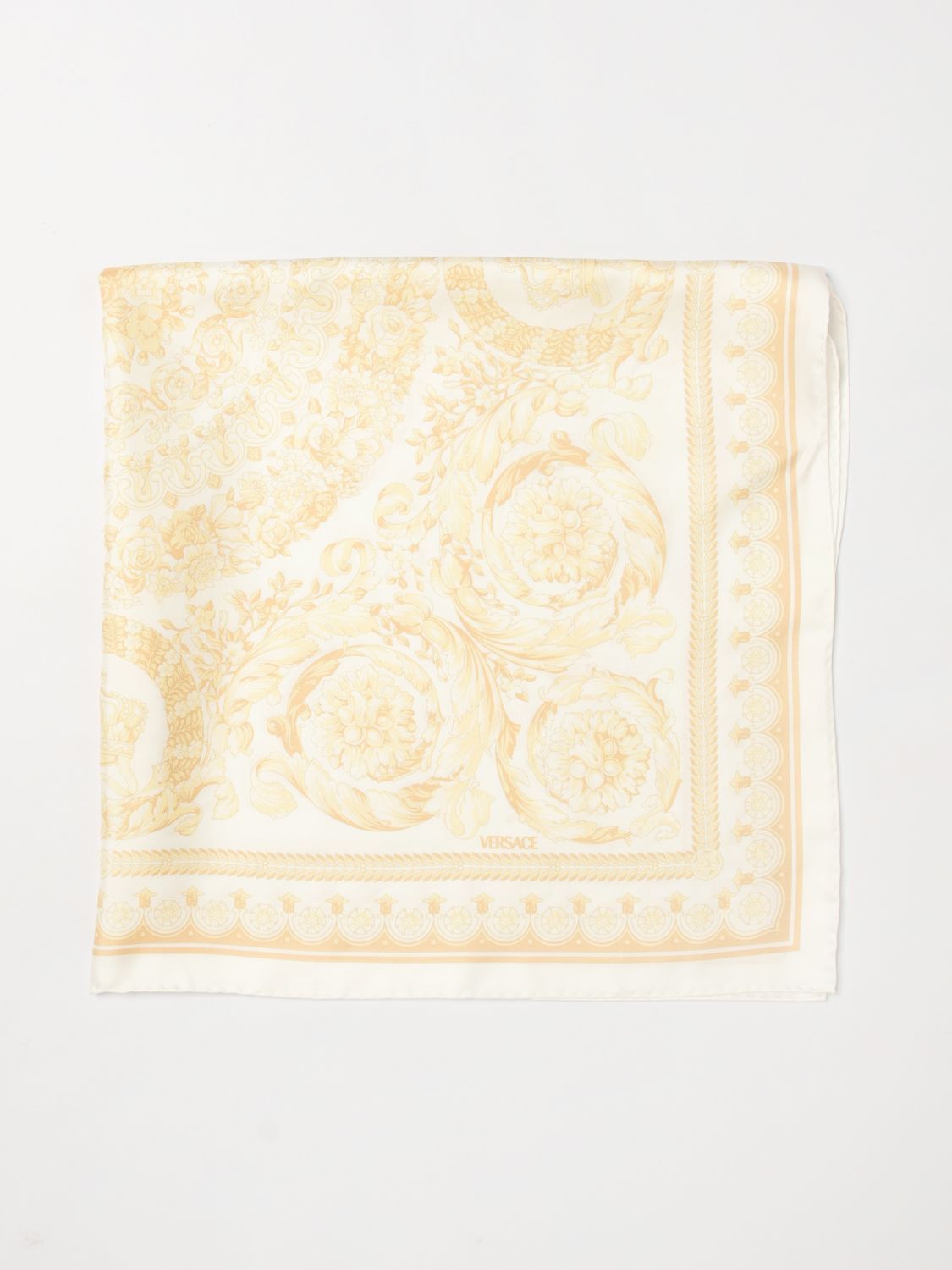 Versace Versace Neck Scarf Woman Gold Size ONE SIZE - 1 Thumbnail