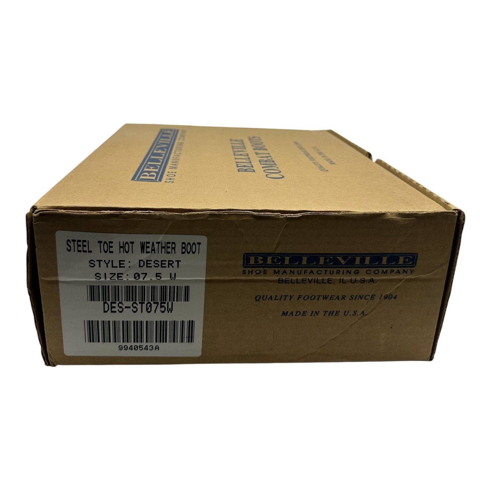 Belleville Belleville Beige Leather Steel-Toed Hot Weather Combat Boot Size US 7.5 / EU 40-41 - 11 Thumbnail