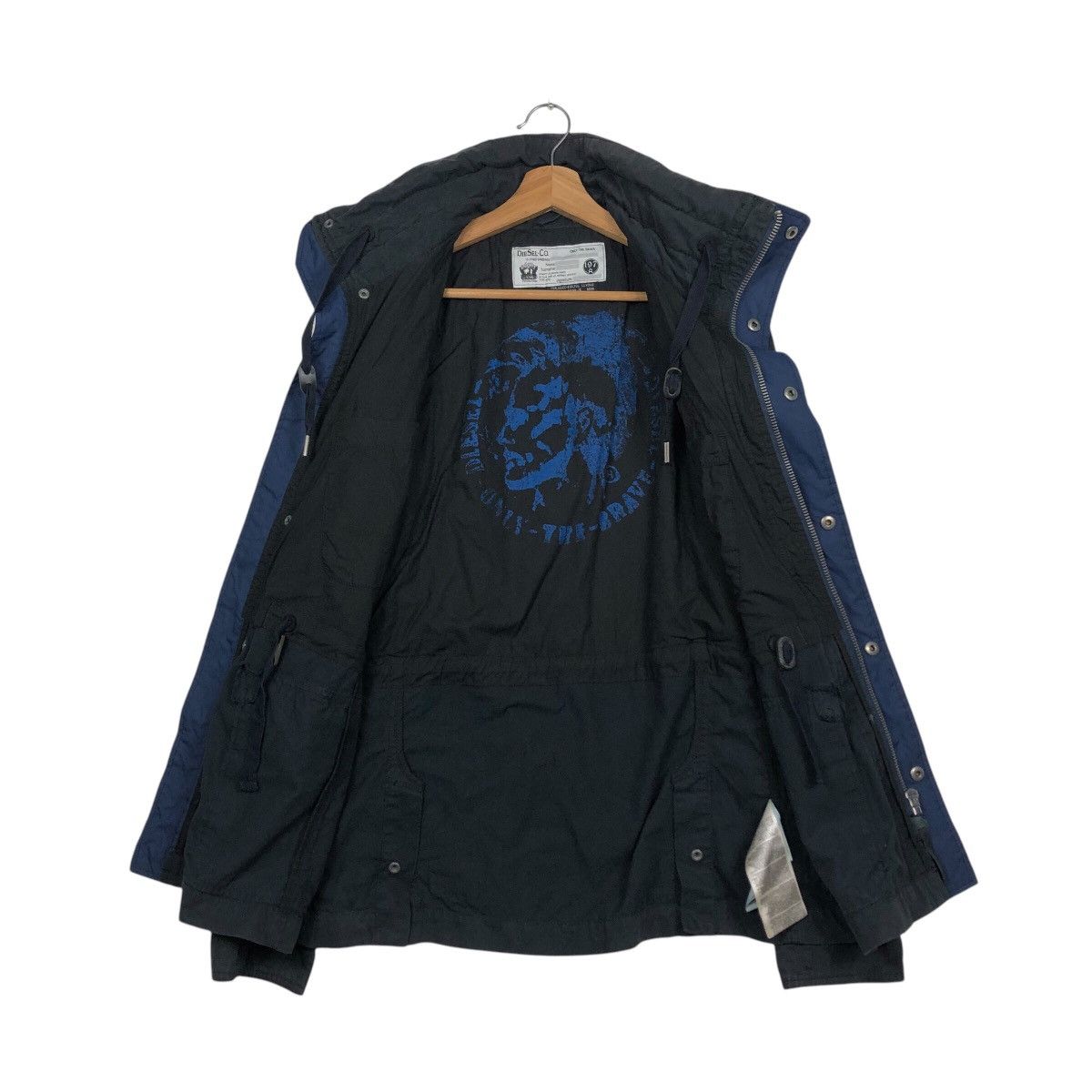 Diesel 📌Vintage Biker Jacket Zipper Diesel Co Size US M / EU 48-50 / 2 - 14 Thumbnail