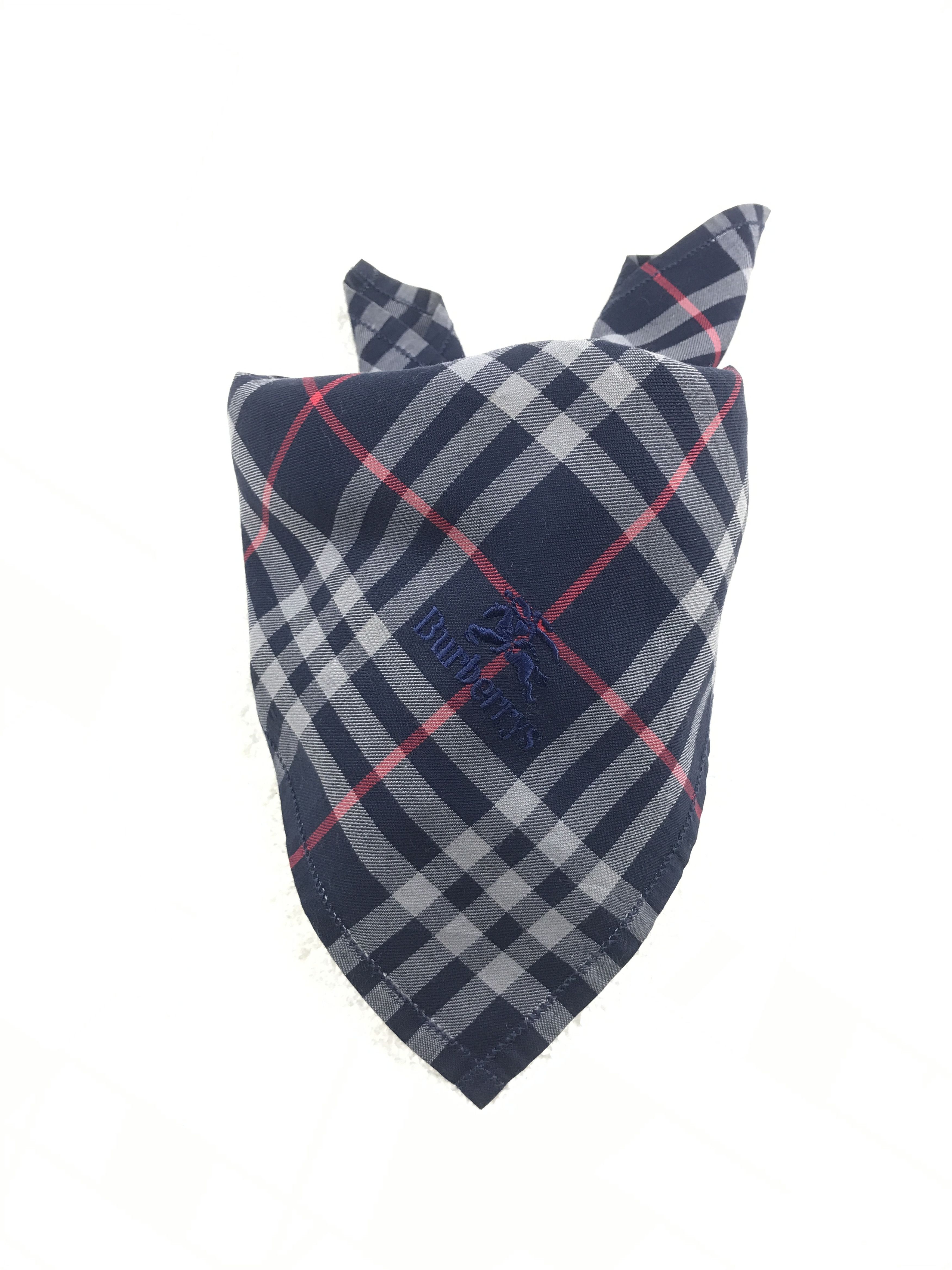 Burberry × Vintage Vintage Burberry Bandana Neckerchief Handkerchief Size ONE SIZE - 3 Thumbnail