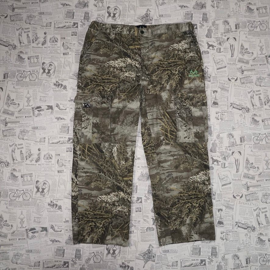 Realtree 36 -Vintage Y2K real tree baggy carpenter workwear 00s pants Size US 36 / EU 52 - 2 Thumbnail