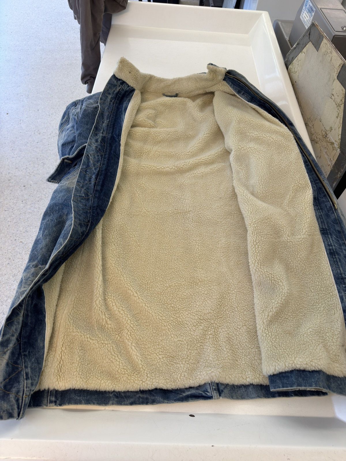 Fear of God Fear of god denim alpaca holy water parka Size US M / EU 48-50 / 2 - 6 Thumbnail