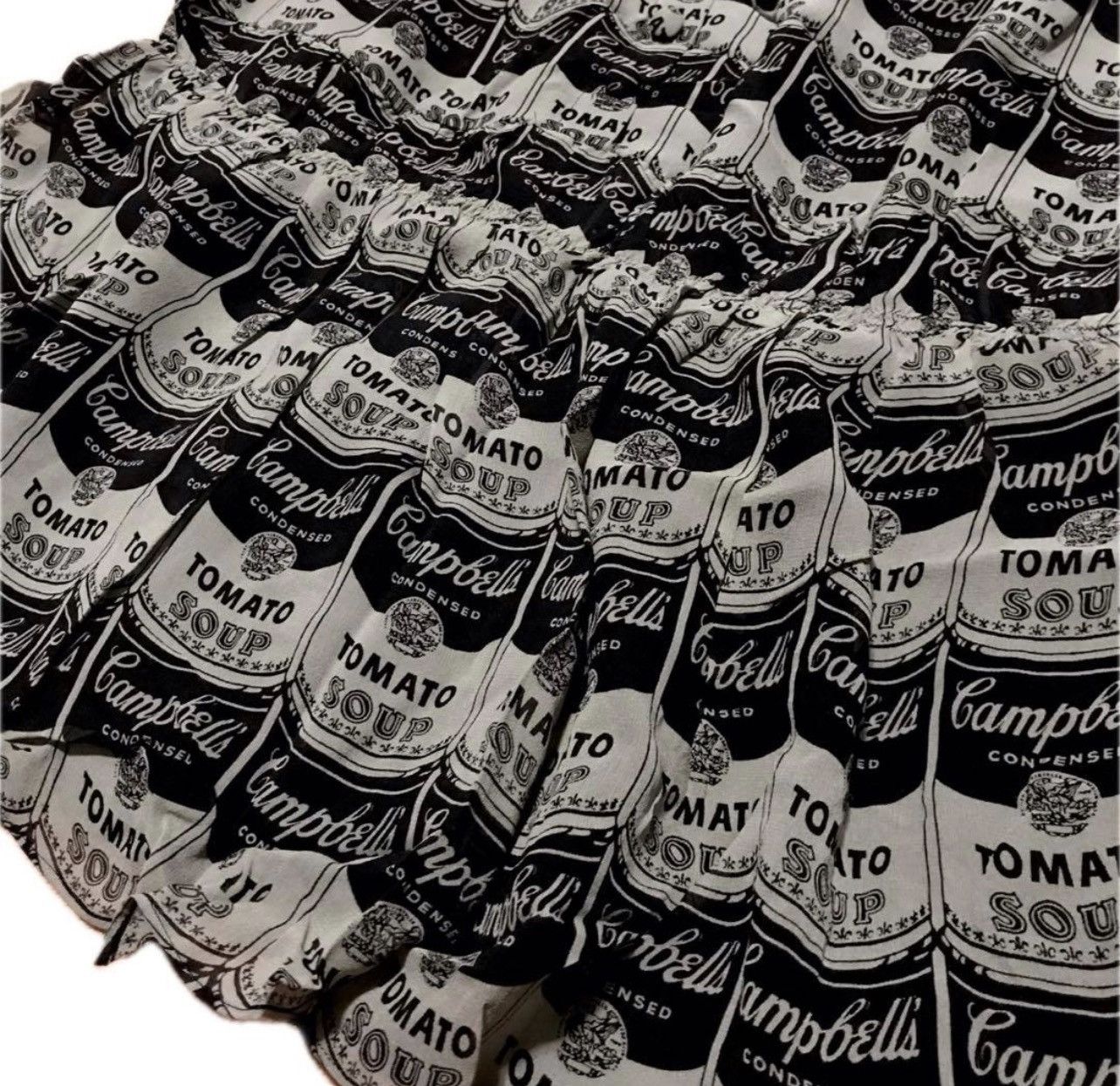 Andy Warhol × Hysteric Glamour Hysteric Glamour❌Andy Warhol "Campbell’s Soup" Silk Camisole Size ONE SIZE - 6 Thumbnail