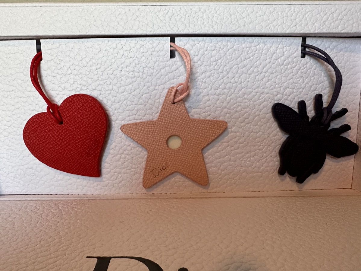 Dior Christian Dior Leather Bag Charm Set Size ONE SIZE - 3 Thumbnail