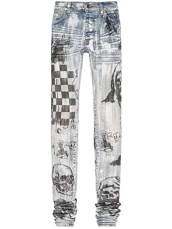 Amiri Amiri Wes Lang Sketch Jean Size US 32 / EU 48 - 1 Thumbnail
