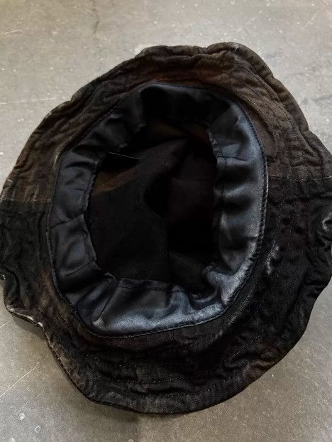 14th Addiction 14th Addiction Early Patchwork Leather Hat Size ONE SIZE - 8 Thumbnail