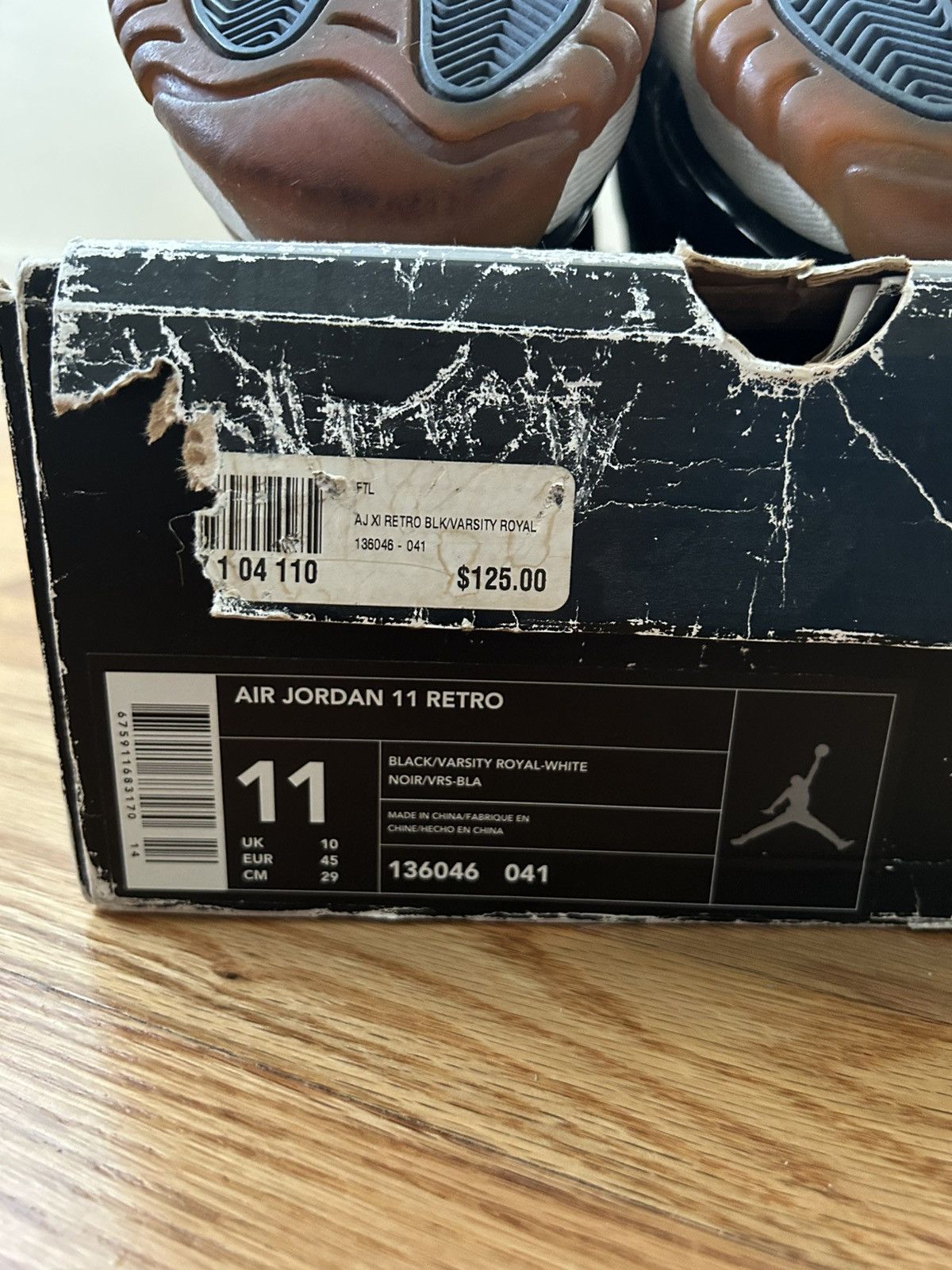 Nike Nike Air Jordan 11 Space Jam 2000 size 11 Size US 11 / EU 44 - 4 Thumbnail