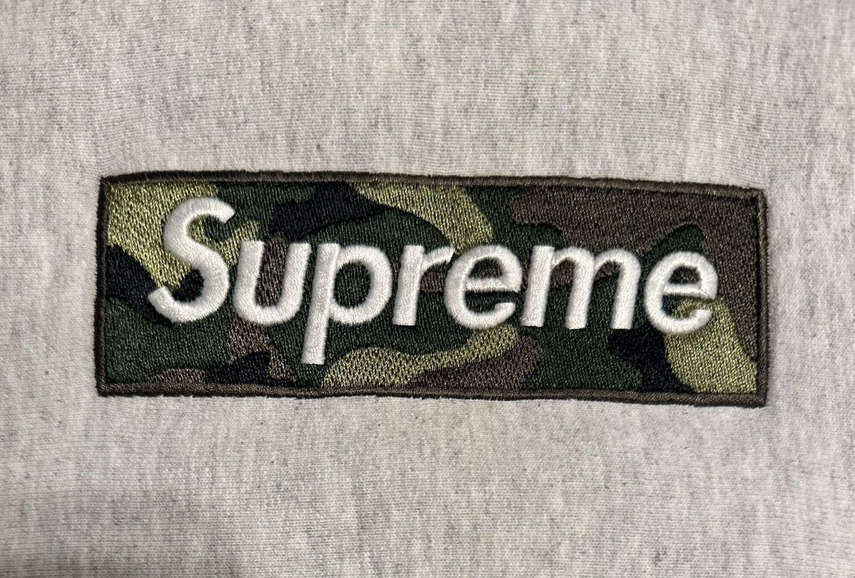 Supreme SUPREME FW23 CAMO BOX LOGO HOODED SWEATSHIRT SIZE LARGE Size US L / EU 52-54 / 3 - 9 Thumbnail