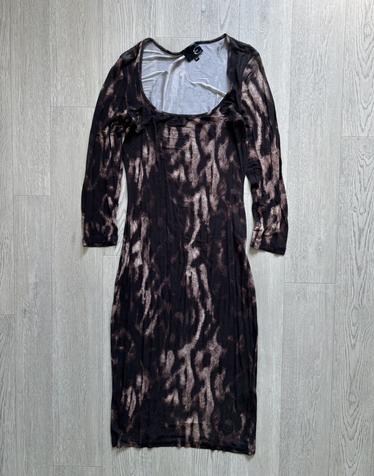 Just Cavalli Archive Just Cavalli Dress Tiger Printed Animal Size M / US 6-8 / IT 42-44 - 1 Thumbnail
