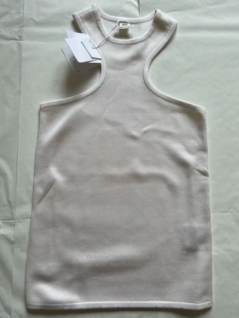 Hermes Hermes Show model white - tight-fitting vest, good for inn Size XS / US 0-2 / IT 36-38 - 1 Thumbnail