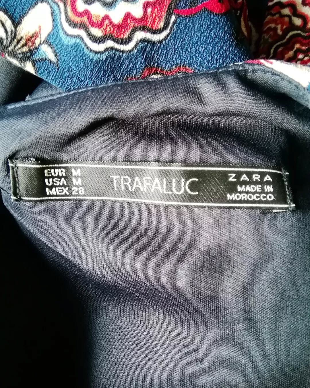 Japanese Brand × Zara Zara Trafaluc Flower Pattern All Over Dress Size M / US 6-8 / IT 42-44 - 7 Thumbnail