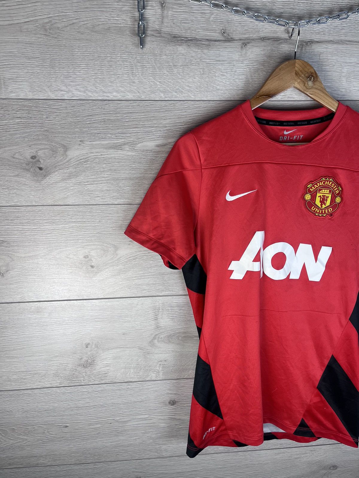 Nike Men’s soccer jersey Nike Fc Manchester United size M dri-fit Size US M / EU 48-50 / 2 - 2 Thumbnail
