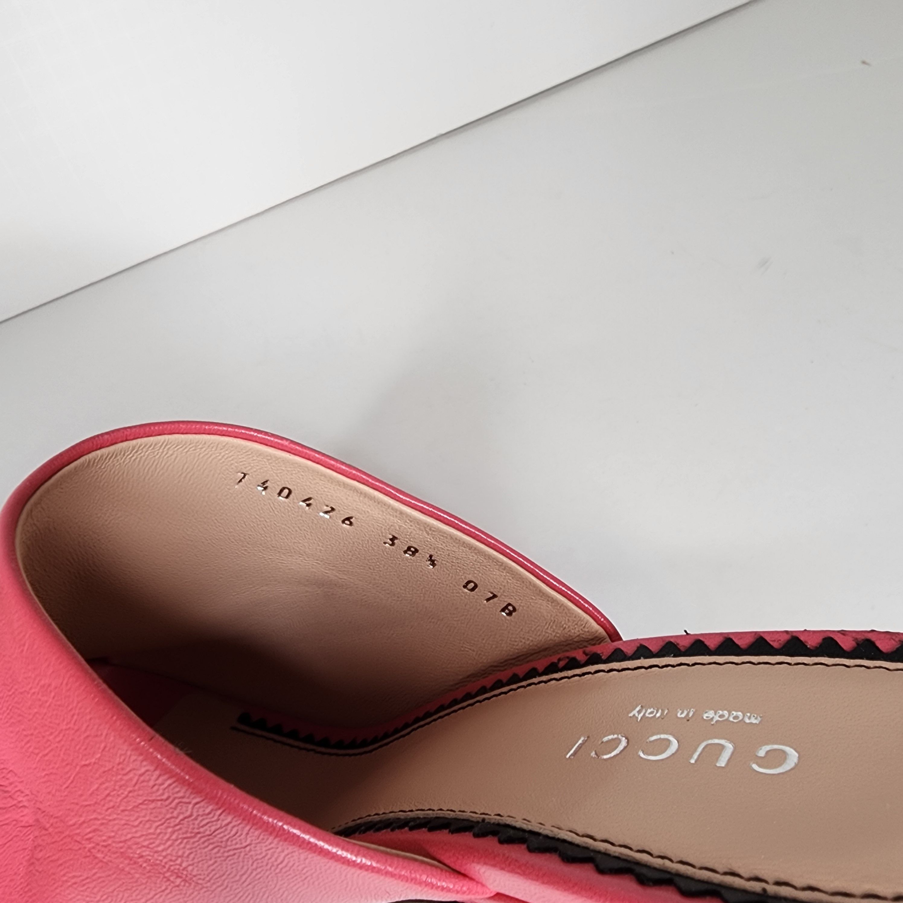 Gucci Gucci Malaga Kid Platform Mules Size US 8.5 / IT 38.5 - 6 Thumbnail