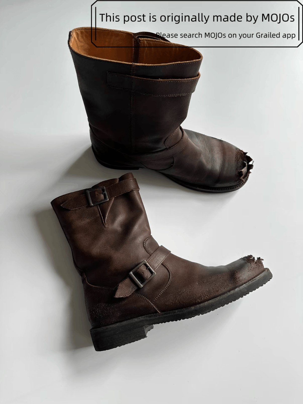Maison Margiela Sz 42 Maison Margiela Destory Front Boots mojos1739 Size US 9 / EU 42 - 1 Thumbnail