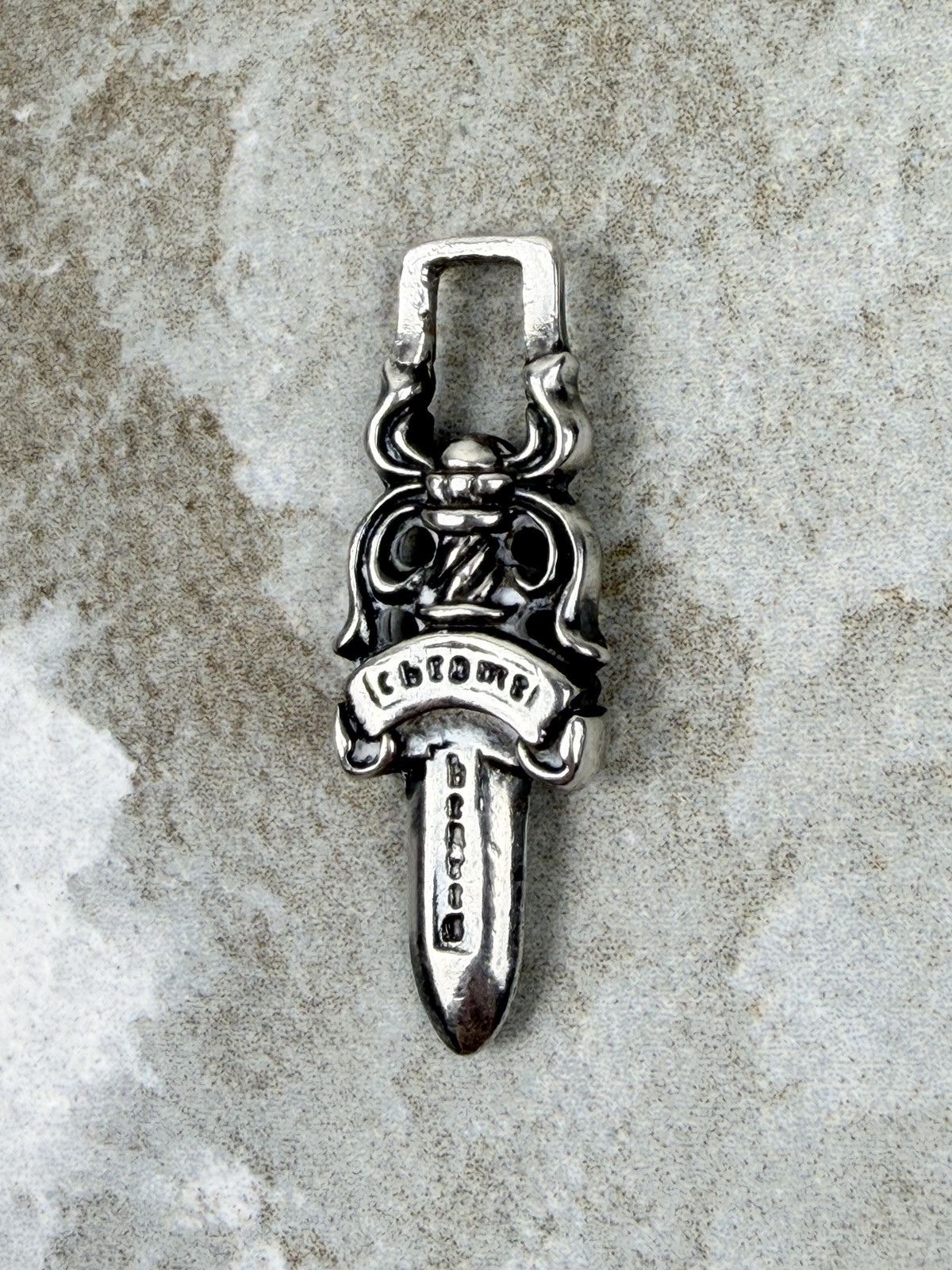 Chrome Hearts Chrome Hearts Zipper Pull Dagger Pendant Silver Size ONE SIZE - 2 Thumbnail