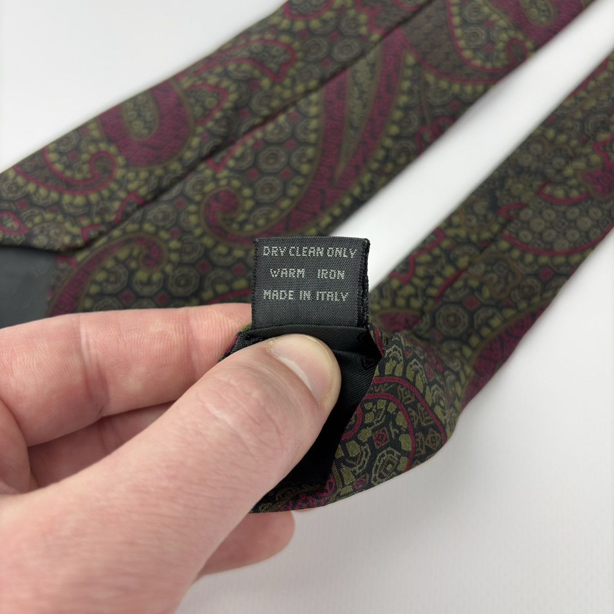 Ermenegildo Zegna Ermenegildo Zegna Abstraction Silk Tie Size ONE SIZE - 6 Thumbnail