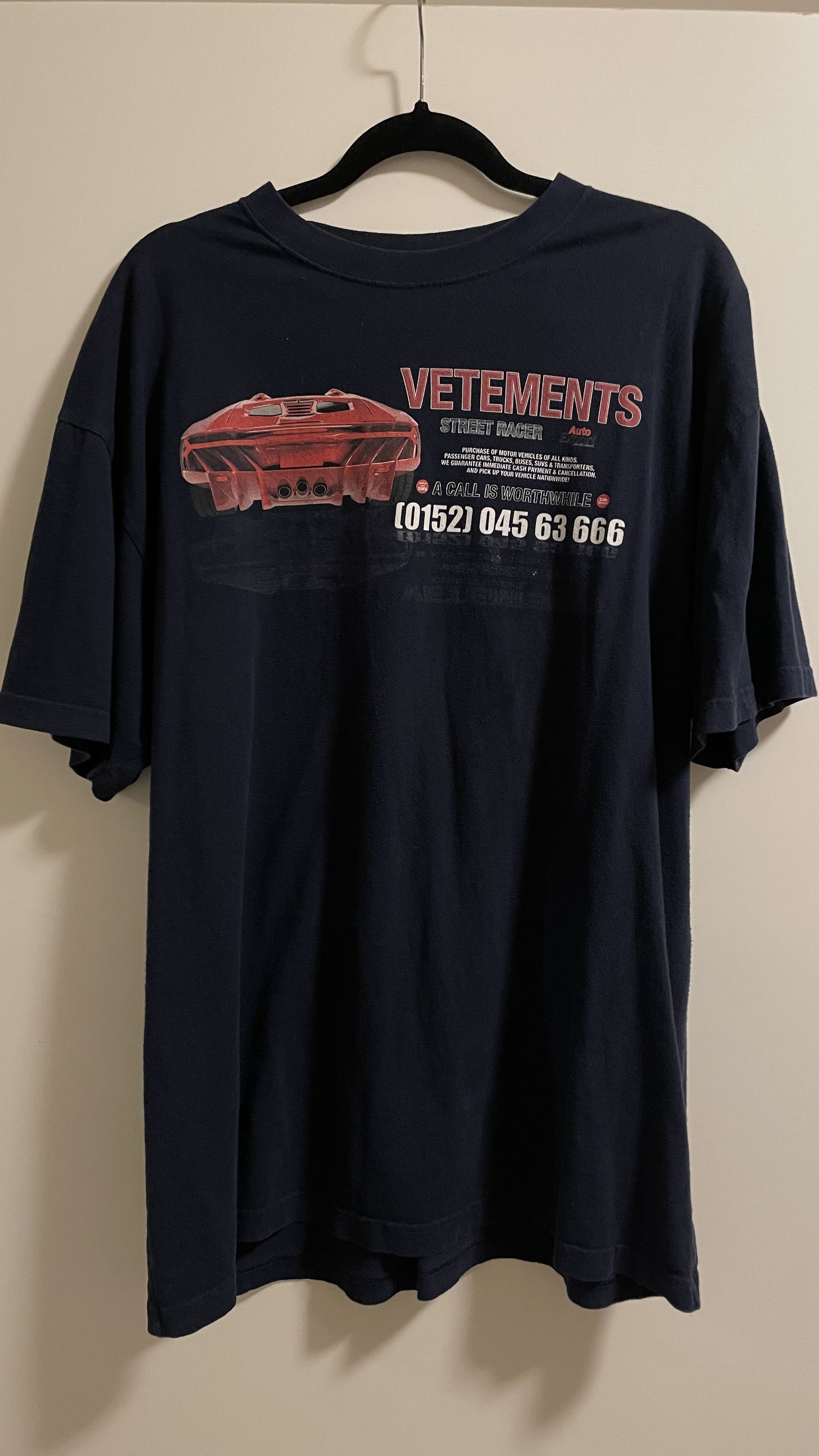 Vetements Vetements Street Racer Shirt Size US L / EU 52-54 / 3 - 1 Thumbnail