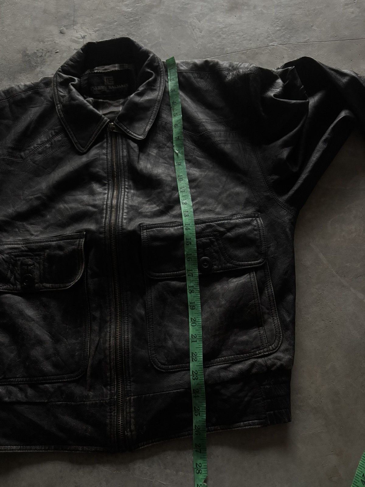 Pierre Balmain PIERRE BALMAIN PARIS LEATHER JACKET BIKER PILOT VINTAGE Size US L / EU 52-54 / 3 - 14 Thumbnail