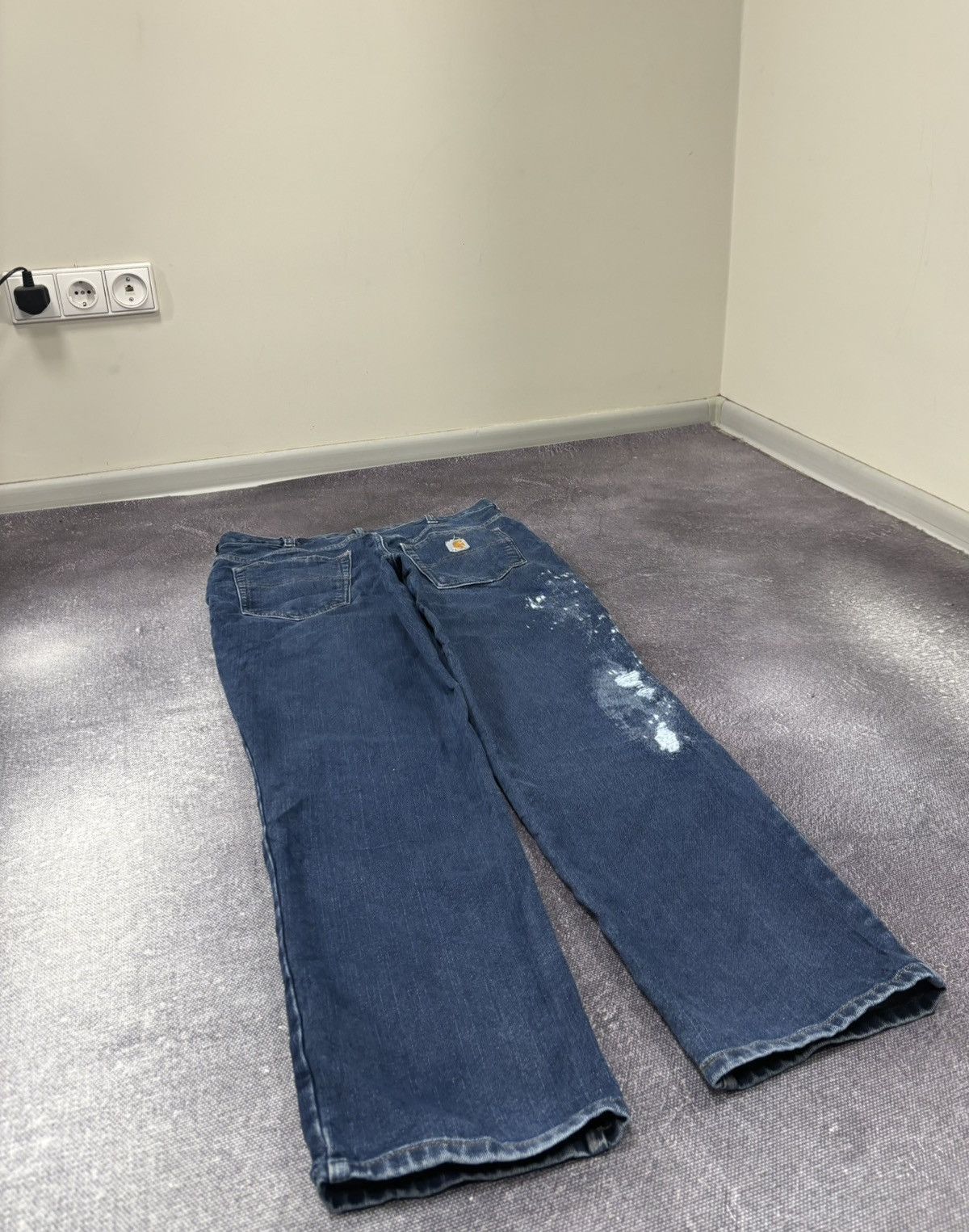 Carhartt Vintage Carhartt Modern Fit Blue USA Work Denim Jeans Size US 36 / EU 52 - 4 Thumbnail