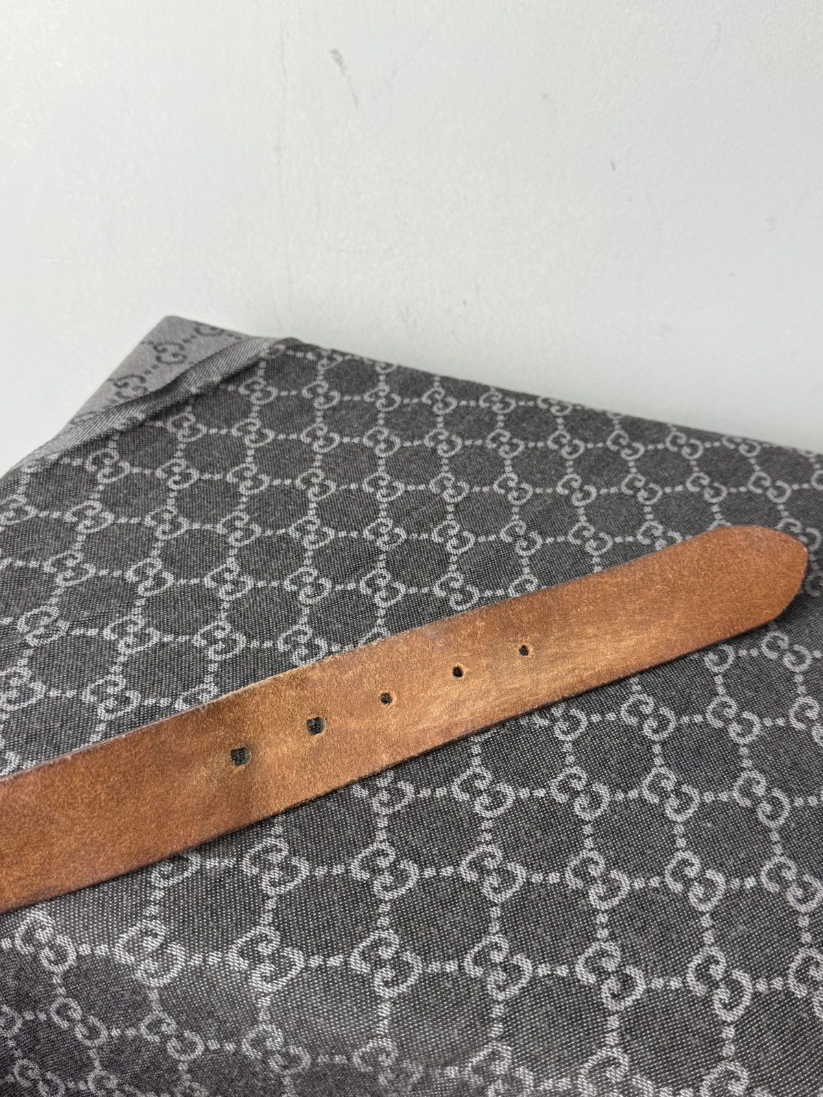 Diesel Y2K Vintage Diesel Leather Belt Hype Size ONE SIZE - 9 Thumbnail