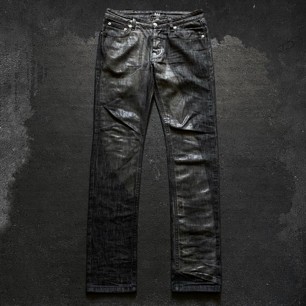 Raf Simons × Raf by Raf Simons Raf Simons 2007 Waxed coated denim